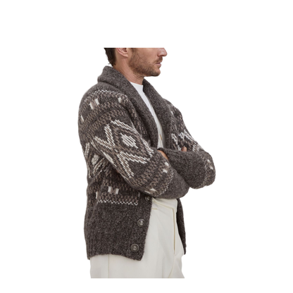 Wool V-Necked Cardigan