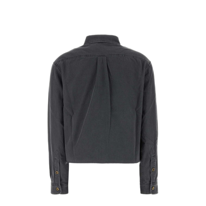 MAYFEYR - Miu Miu - Dark Grey Chambray Shirt - GWC131SOOO15MPF0002