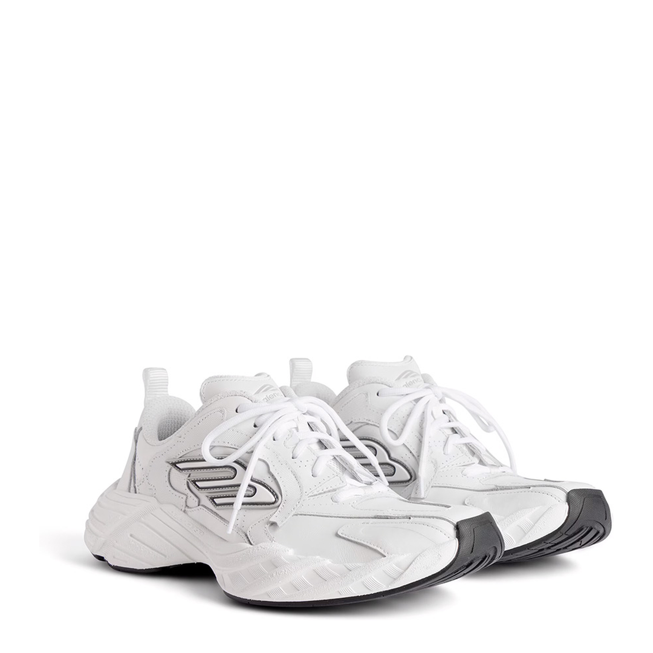 MAYFEYR - Balenciaga - Monday Cowskin And Polyester Sneakers - 825417WDTSC
