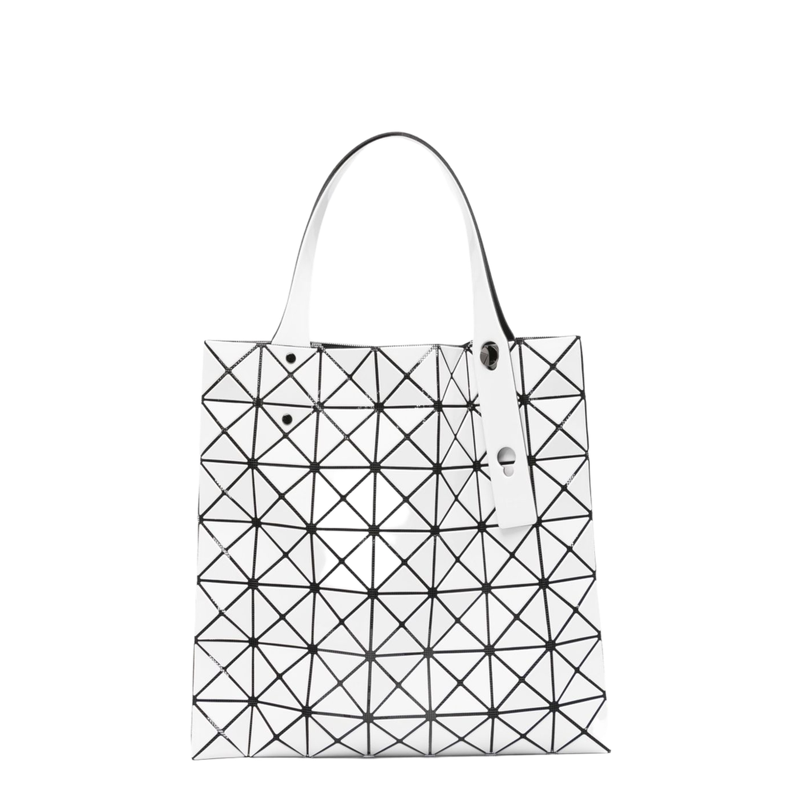 Prism Tote Bag In Shiny Synthetic Leather
