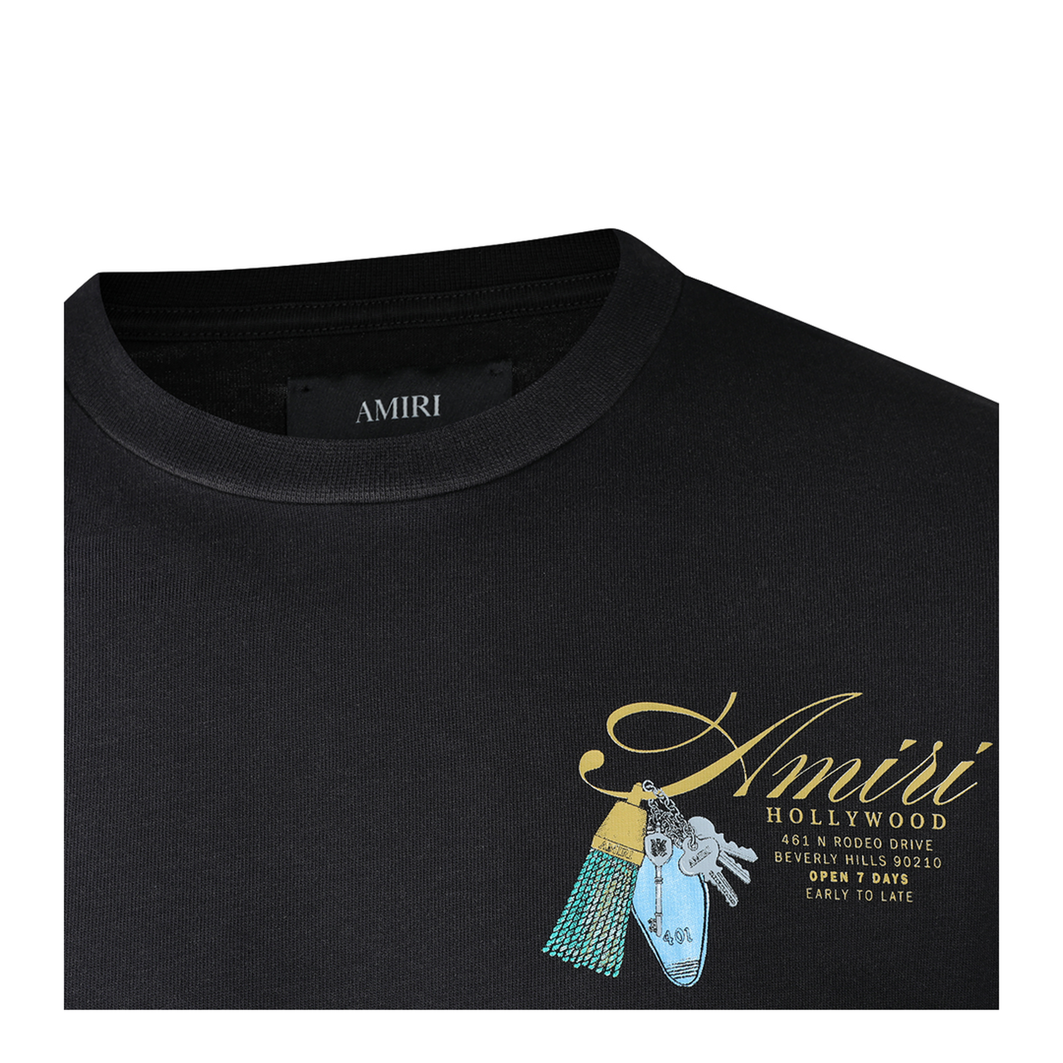 Logo Printed T-Shirts Black