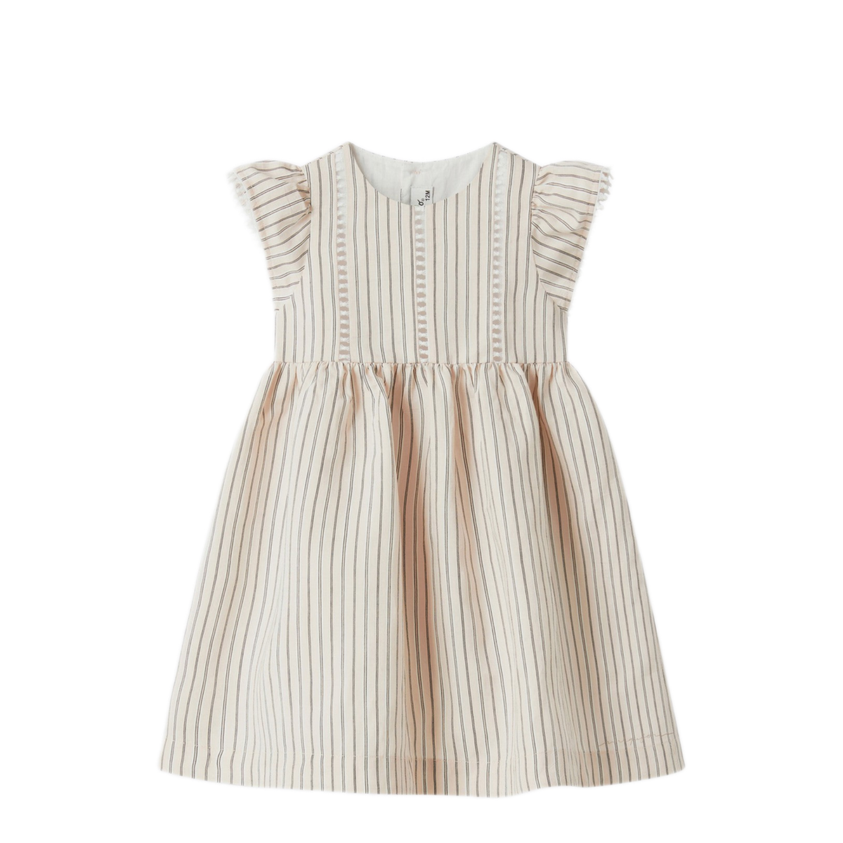 MAYFEYR - Il Gufo - Striped Dress With Ruffles - P25VM782R1000-ACO304