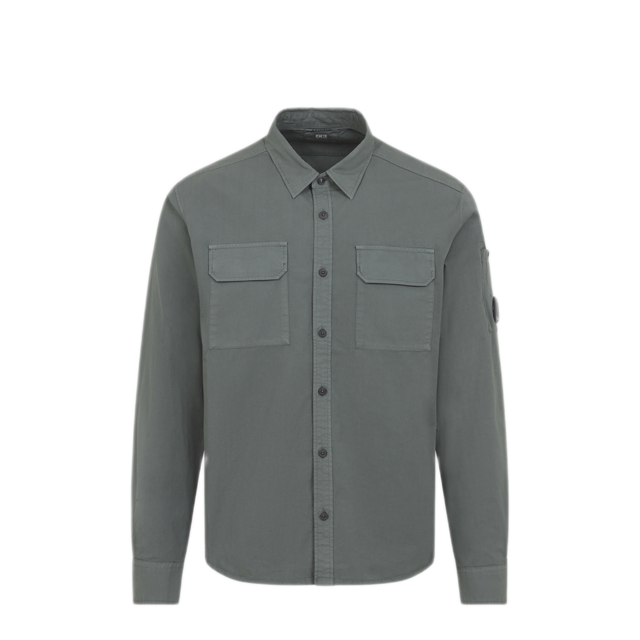 MAYFEYR - C.P. Company - Green Organic Gabardine Shirt - 20CMSH706A110143G668