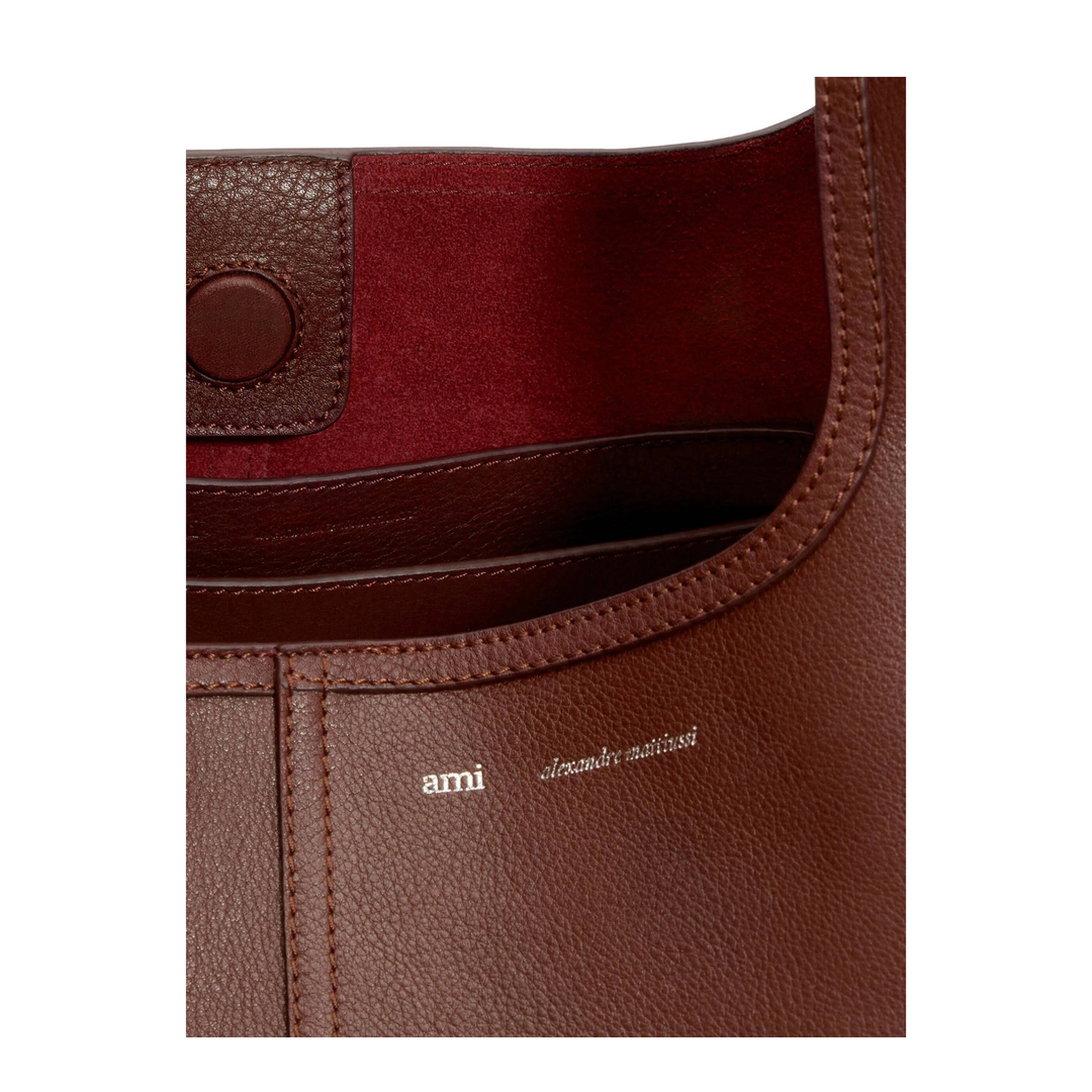 Cherry Burgundy Supple Leather Etienne Hobo Bag