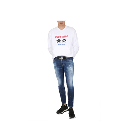 MAYFEYR - Dsquared2 - Sweatshirt With Logo Print - S74GU0730S25516100