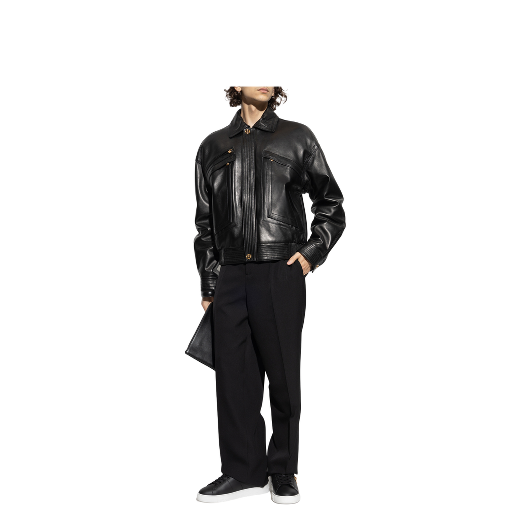 Leather Clothing Black