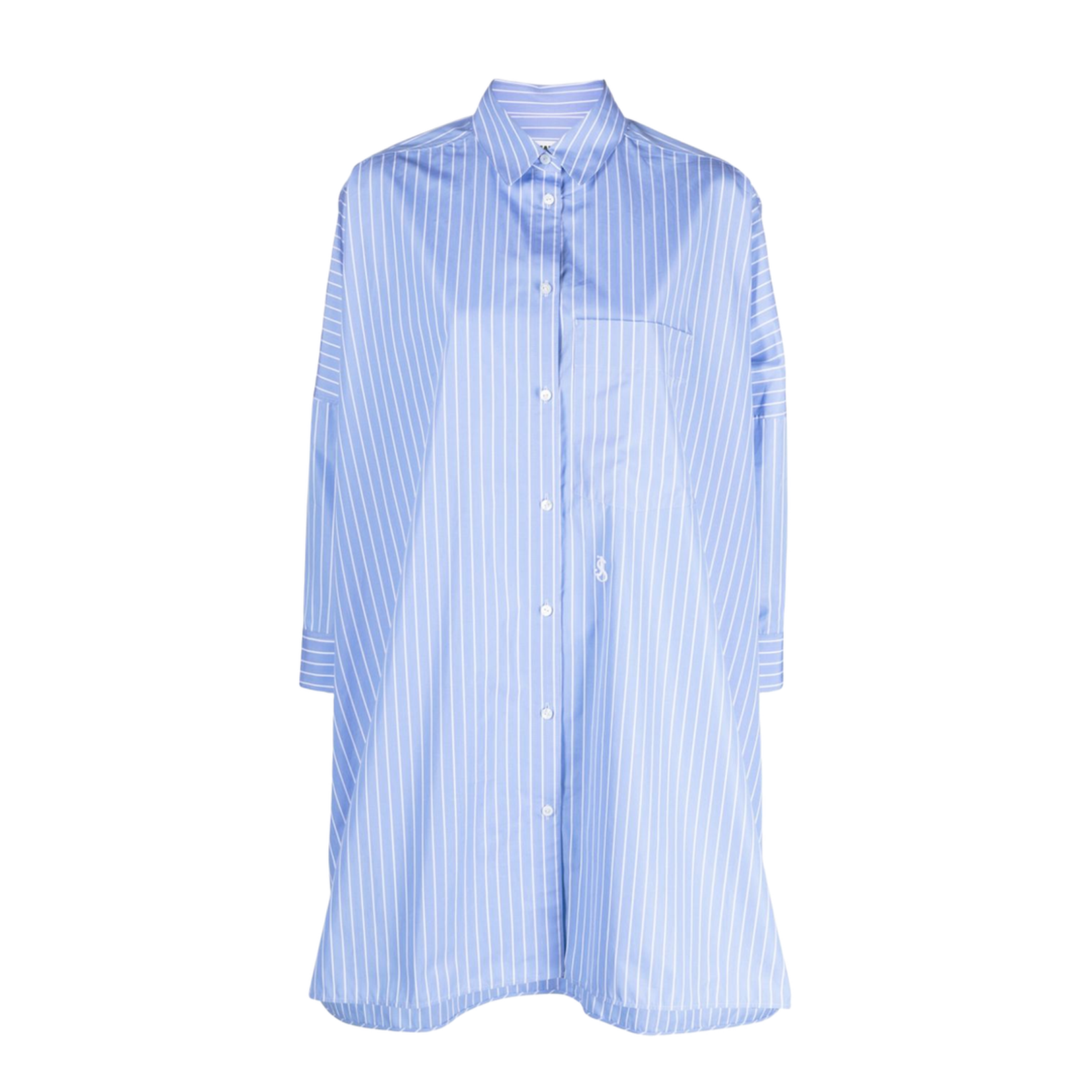 Clear Blue Multi-Way Stripe Shirt