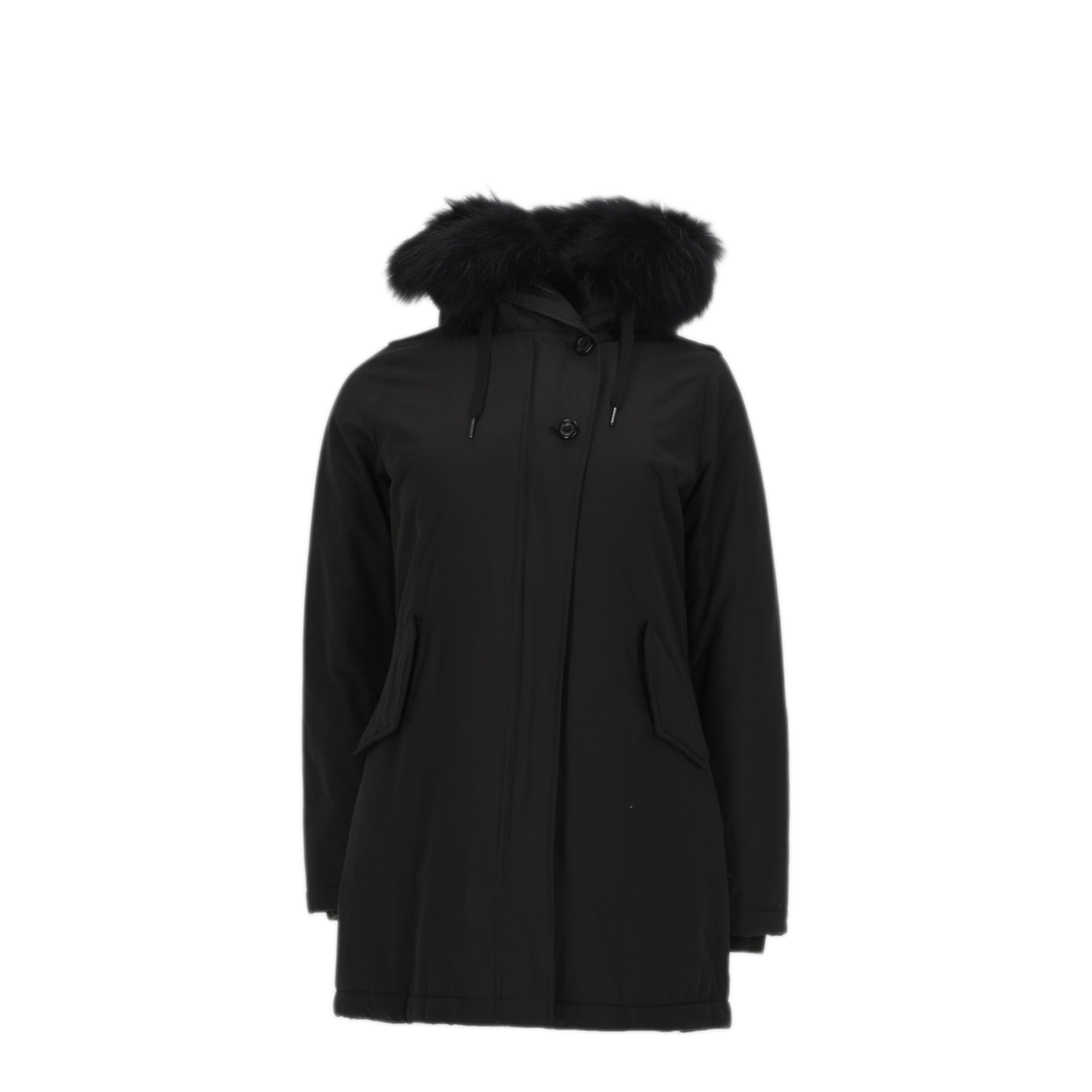 MAYFEYR - CANADIAN CLASSICS - Parka In Cotton With Hood - CNG219031WRFBLA