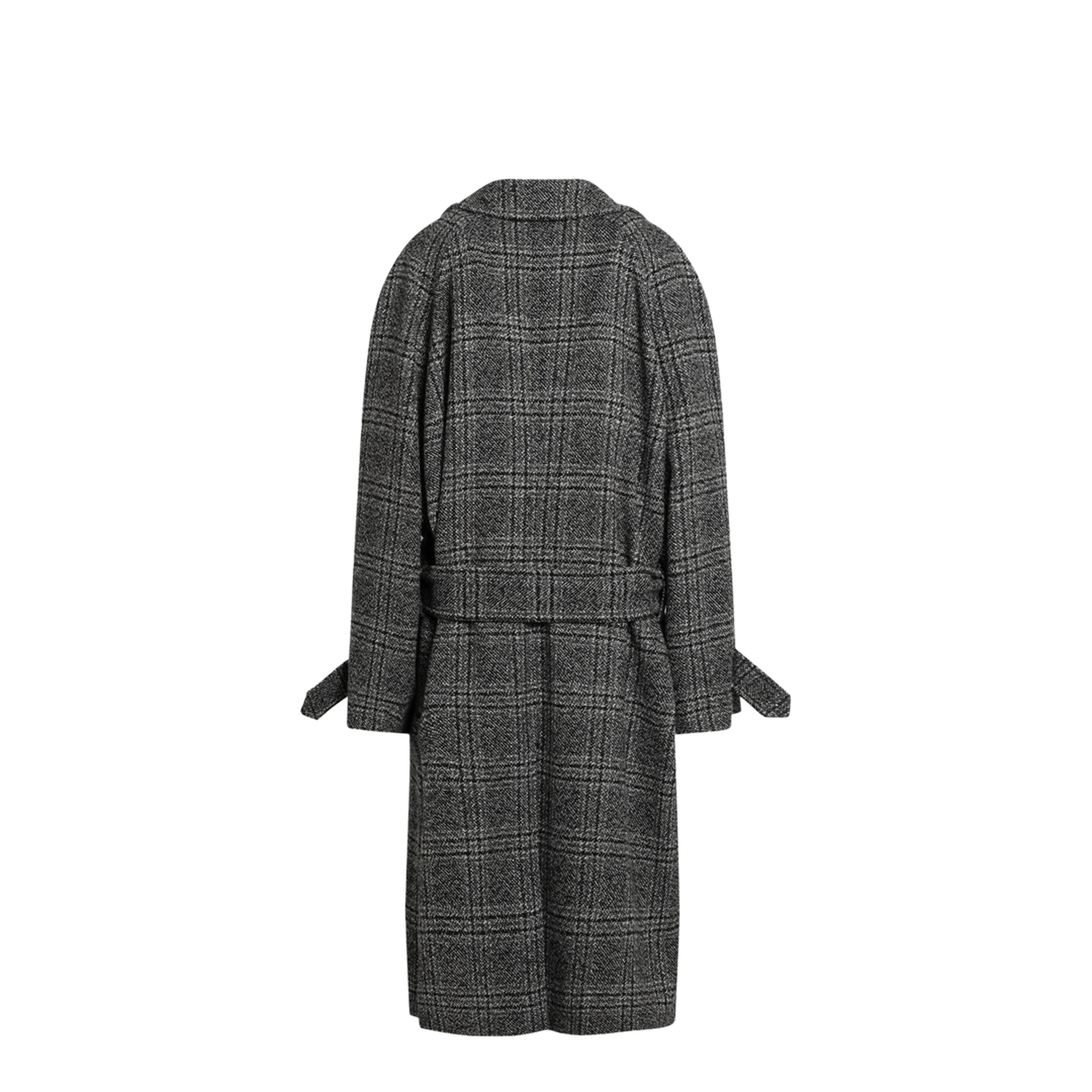 Grey One Layer Coat