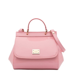 Sicily Mini Calfskin Crossbody - Pink
