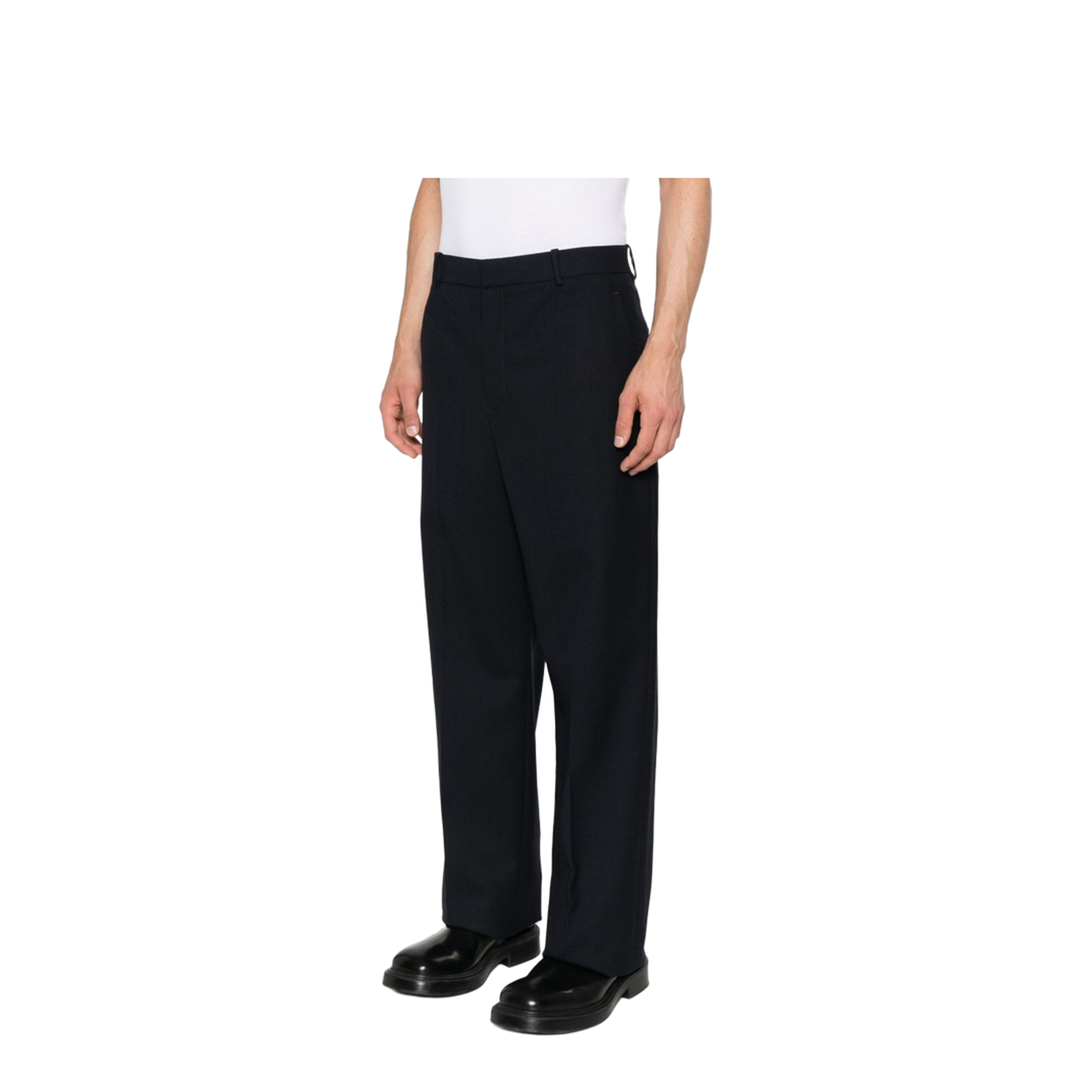 Chiné Wool Trousers