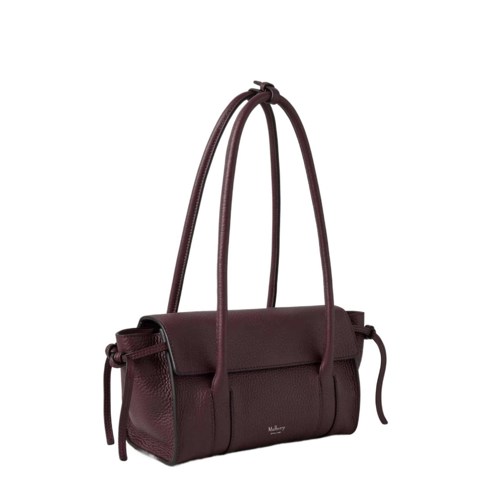 Leather Shoulder Bag With Logo