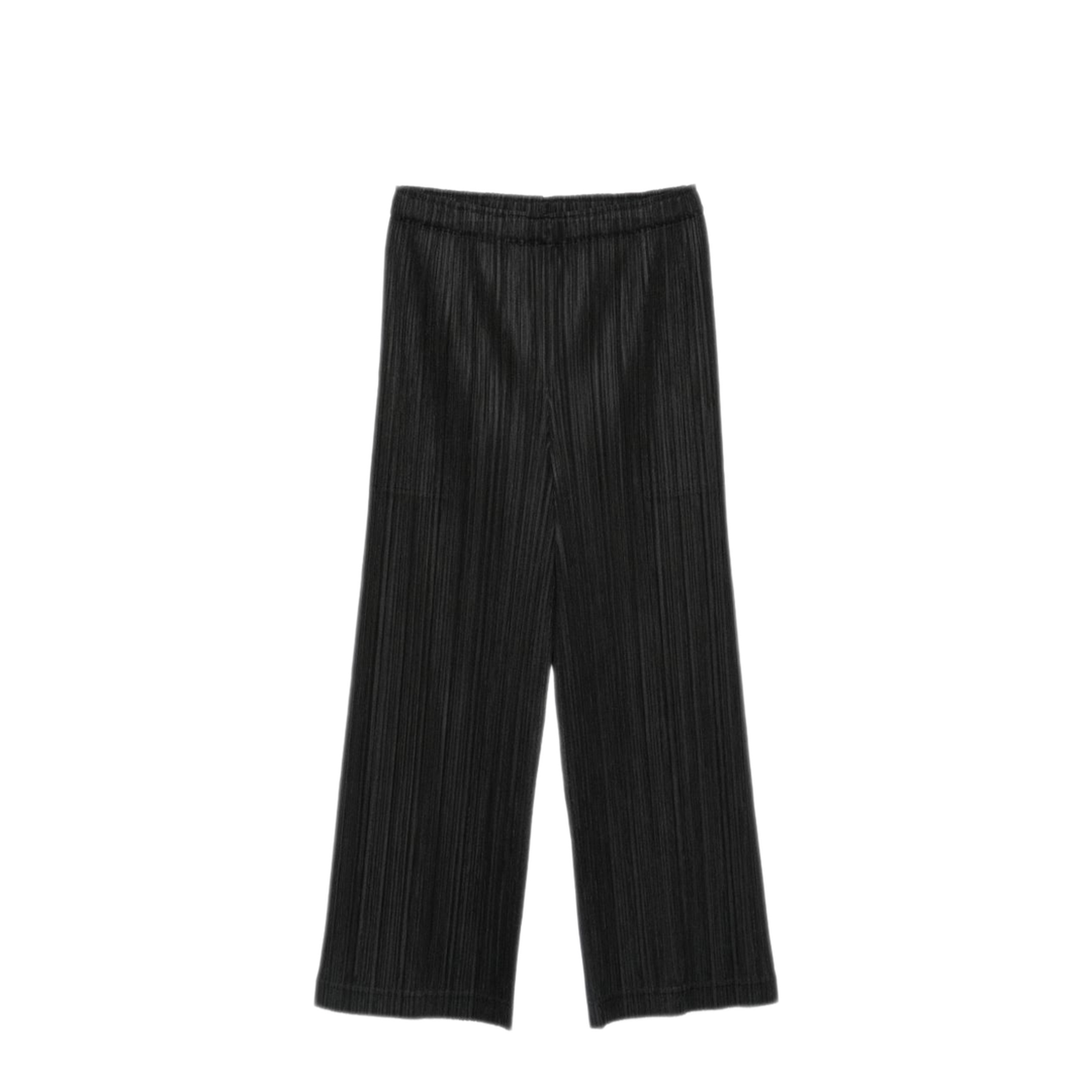 MAYFEYR - Pleats Please - Trousers Black - PP68JF37115