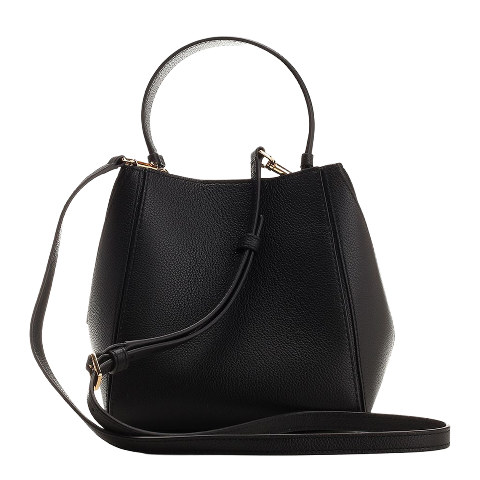 Black Leather Satchel