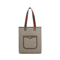 Ophidia GG Small Tote Bag, Gold Hardware