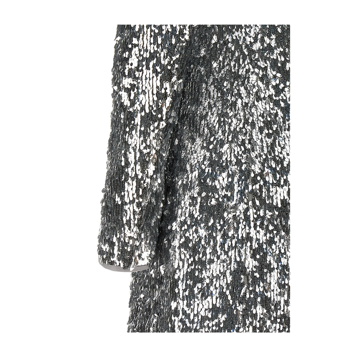 MAYFEYR - Balmain - Silver Sequins Mini Dress - HF1R8980XM119FC