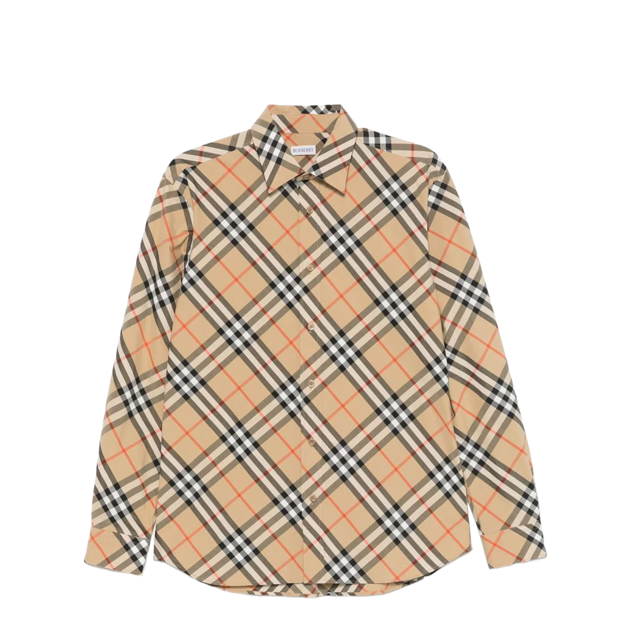 MAYFEYR - Burberry - Regular Fit Check Cotton Shirt - 8106165