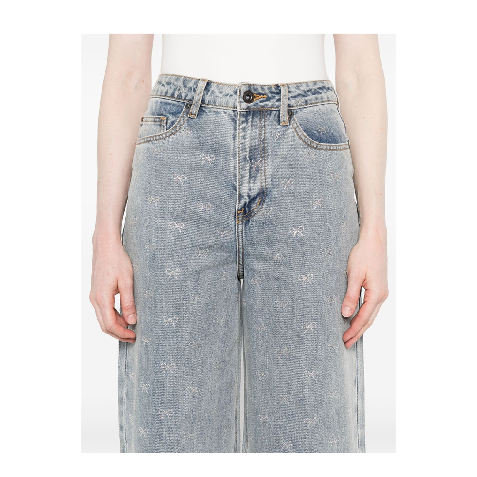 Self-portrait Jeans Clear Blue