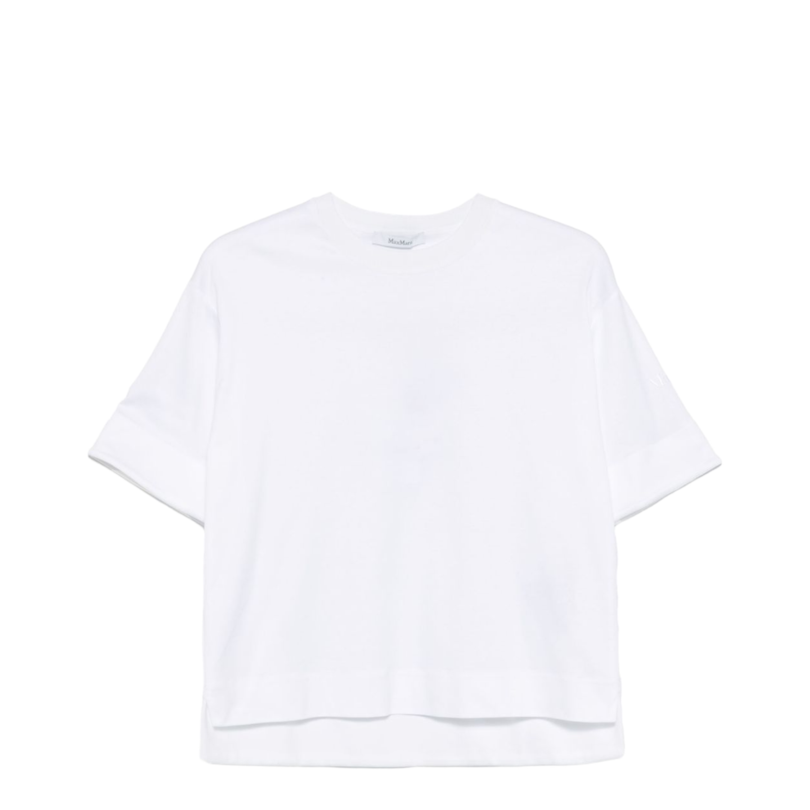 Logo Cotton T-Shirt in White