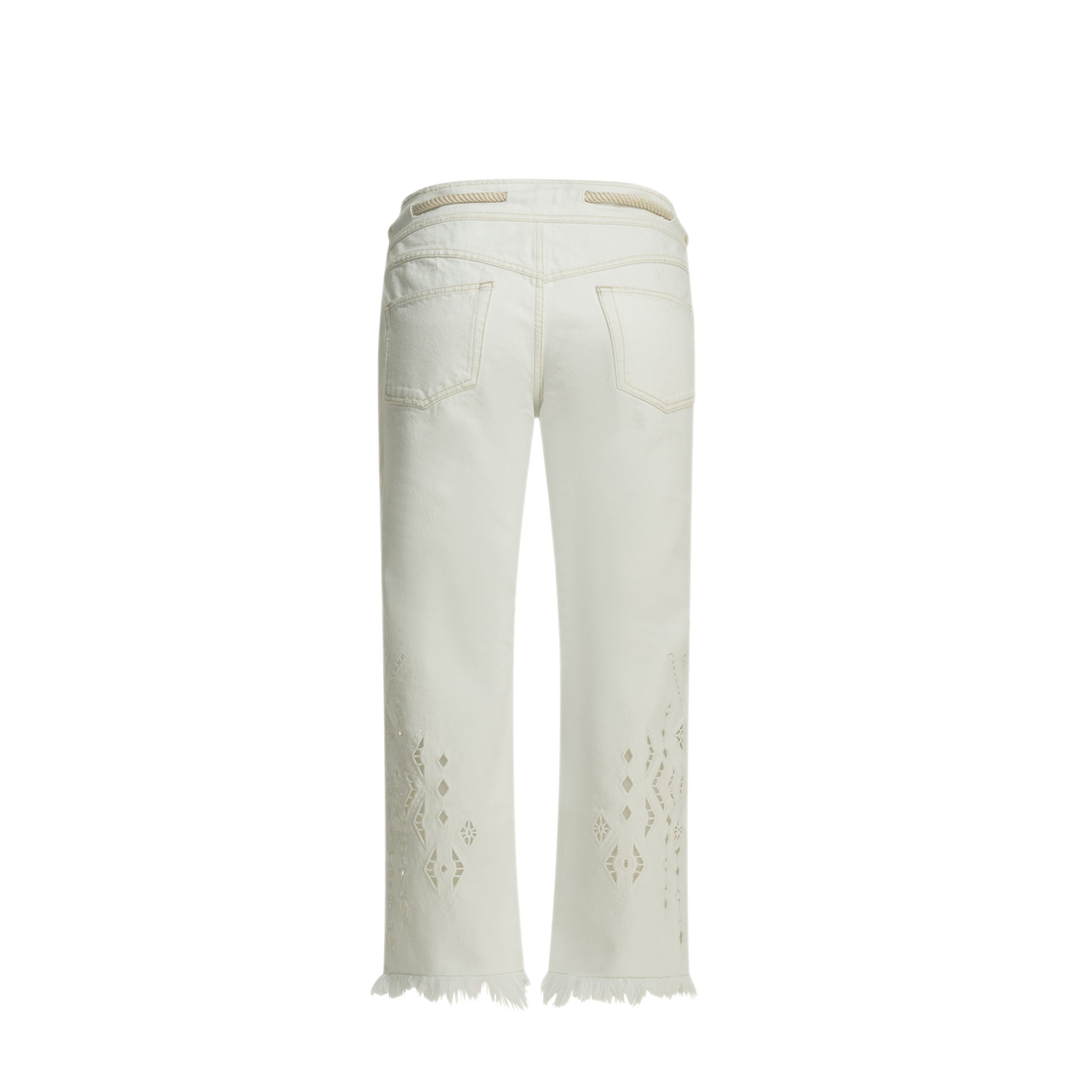 MAYFEYR - Isabel Marant - Alison Straight Leg Jeans - 26EPA0694FAD2H01I20WH