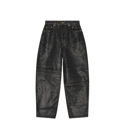 Organic Cotton Denim Jeans - Black