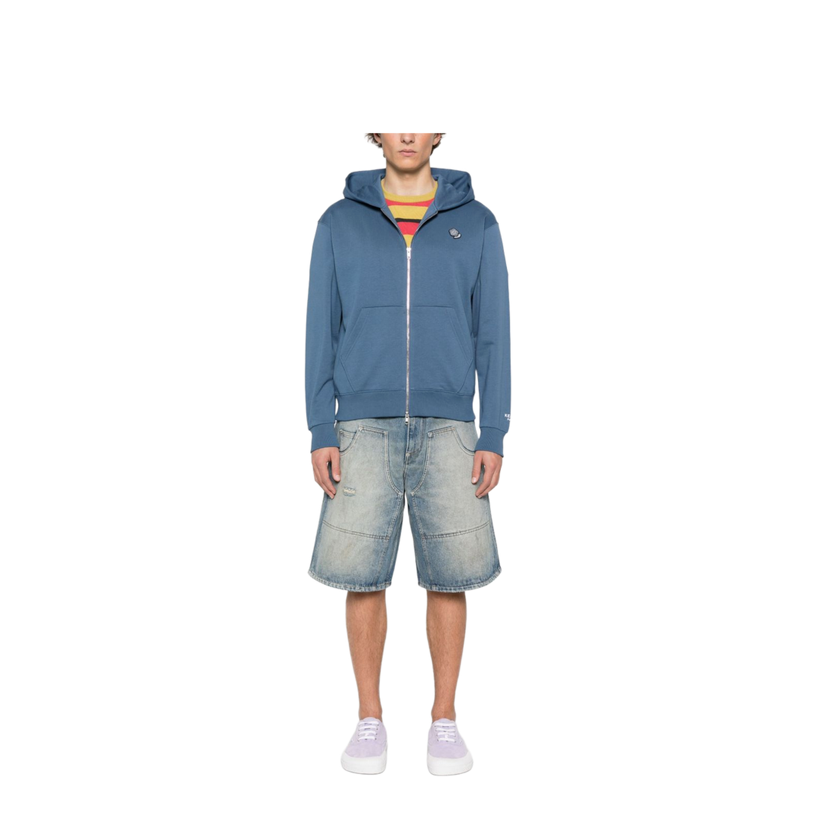 Pop Crest Cotton Hoodie