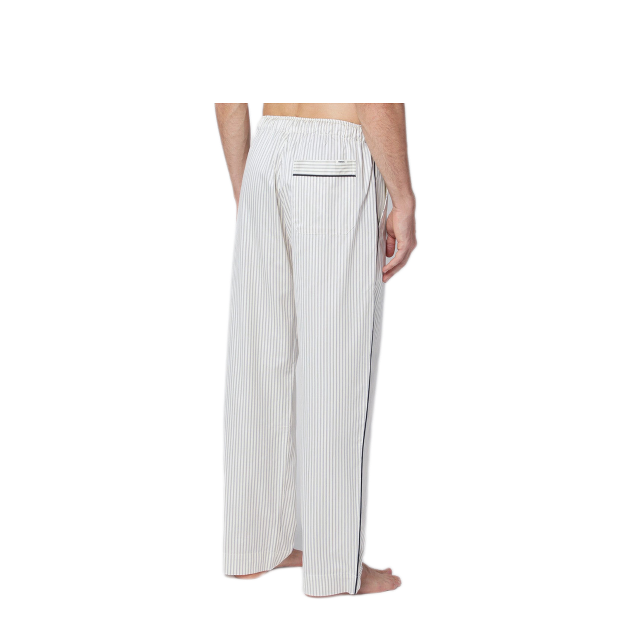 MAYFEYR - Tekla - Brown And White Striped Pyjama Trousers - ST-PANTS-406COBS