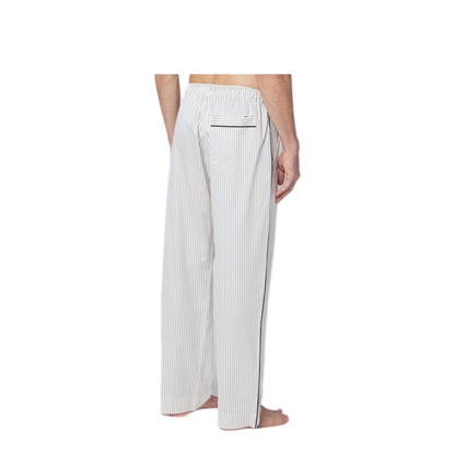 MAYFEYR - Tekla - Brown And White Striped Pyjama Trousers - ST-PANTS-406COBS