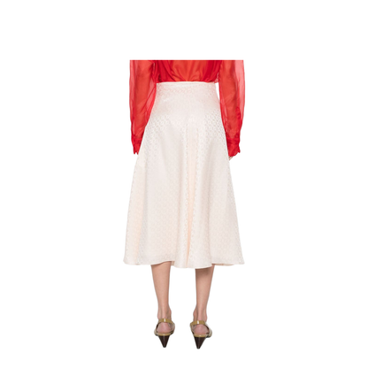 Flared Midi Skirt
