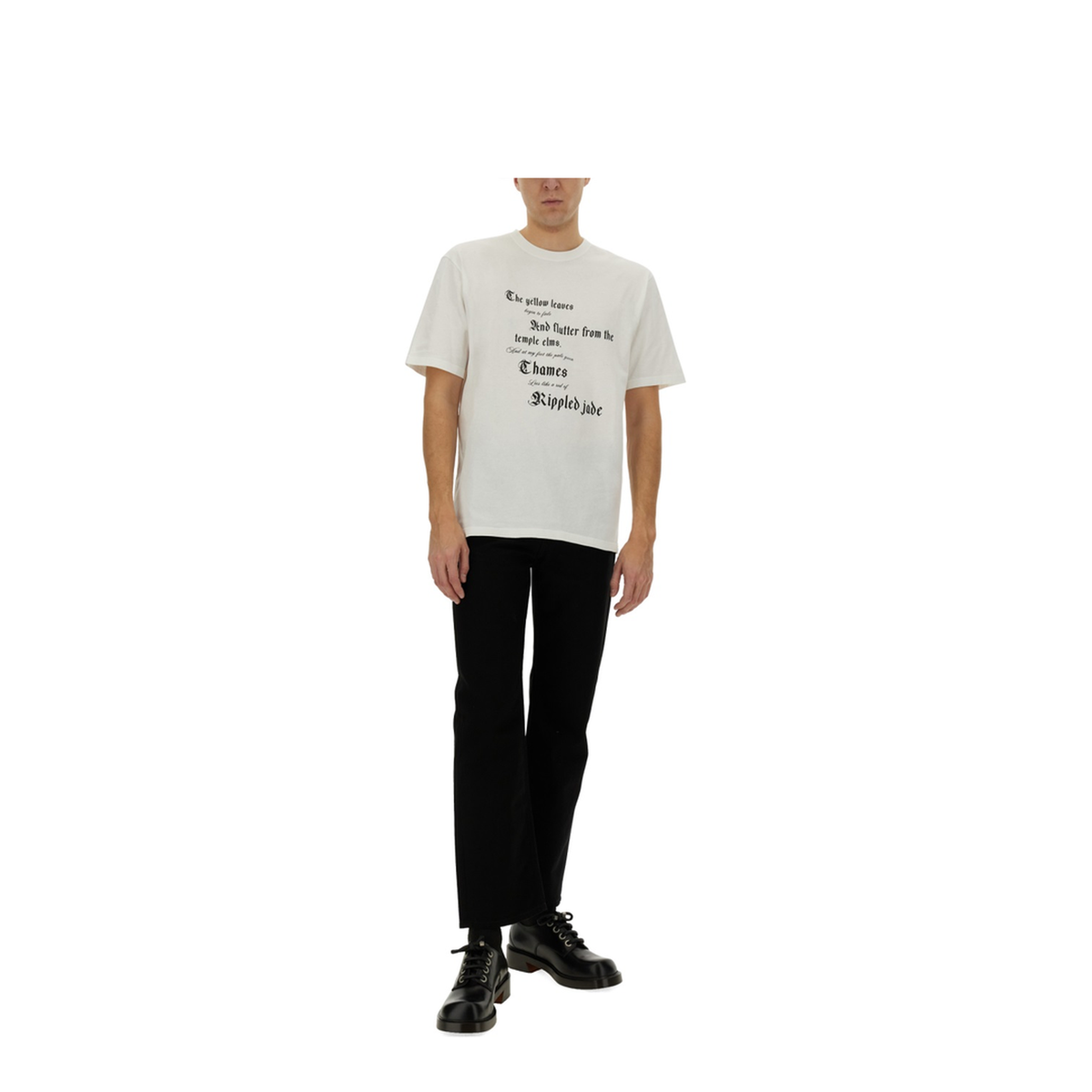 Black Straight Leg Denim Jeans