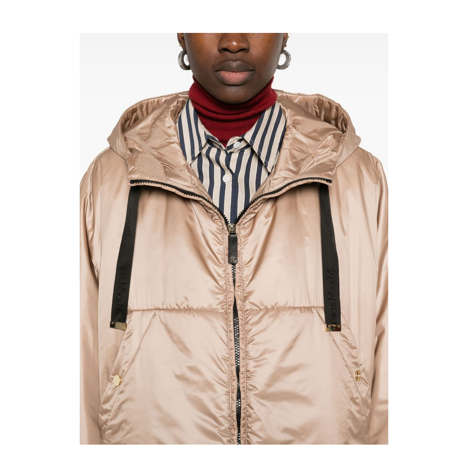 The Cube Short Hooded Down Jacket