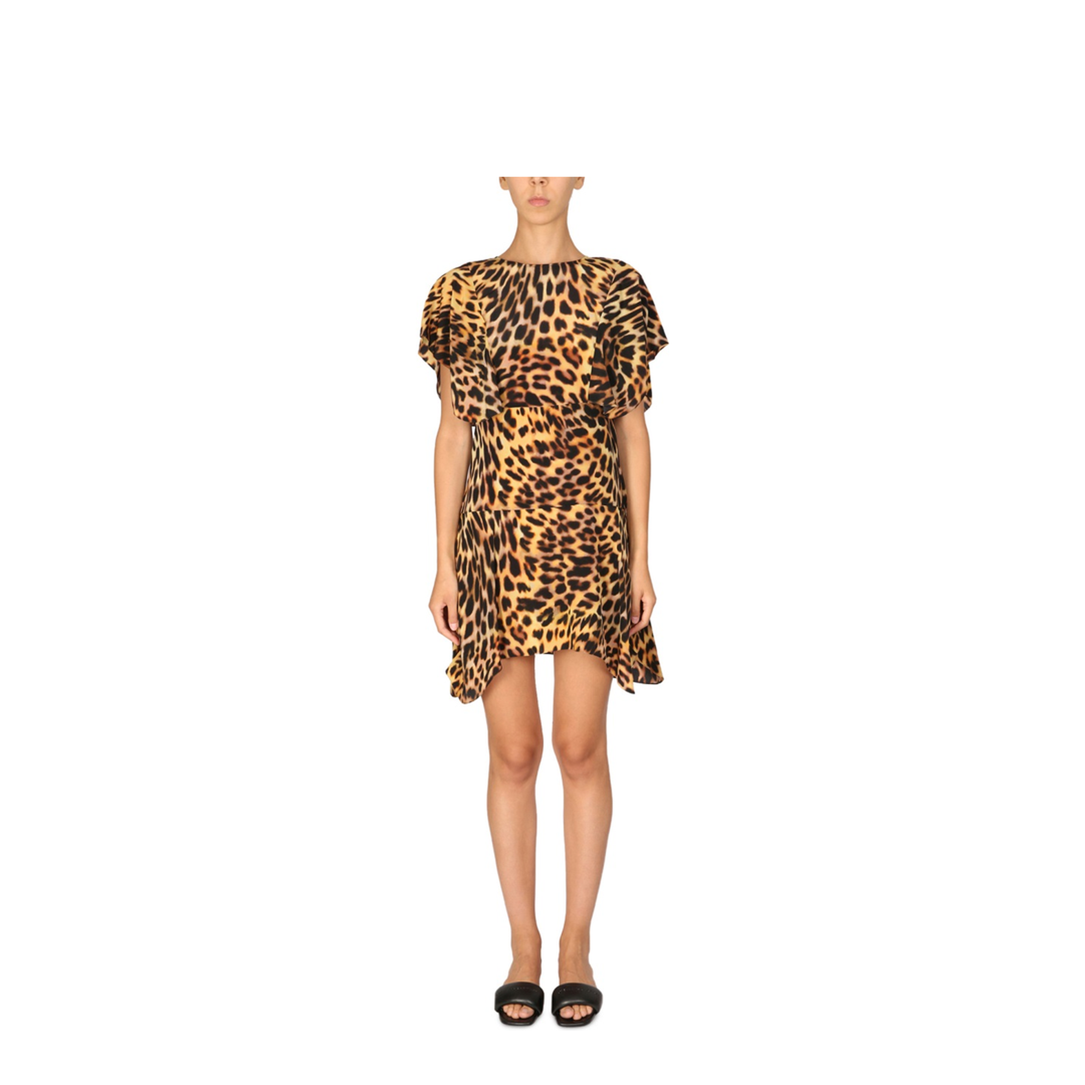 stella mccartney short dress Women Black Miracle Mini Dress