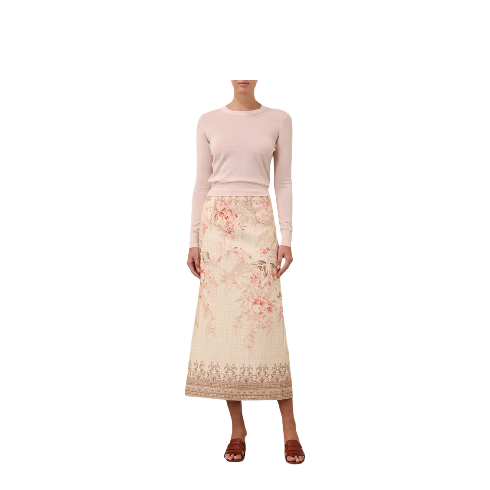 Illuminate Pencil Midi Skirt