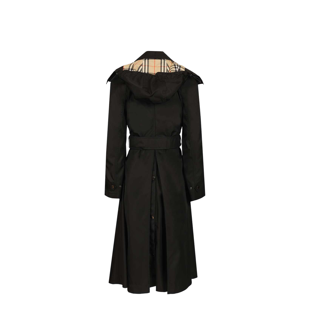 MAYFEYR - Burberry - Black Nylon Trench Coat - 8118730A1189