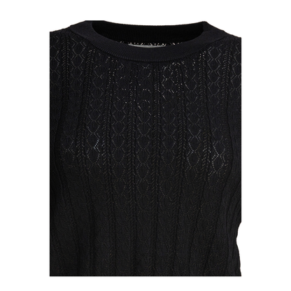 MAYFEYR - Loulou Studio - Tinos Crew Neck Sweater - TINOSBLACK