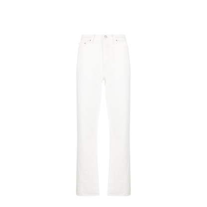 Tweed-cim Denim Full Length Pants