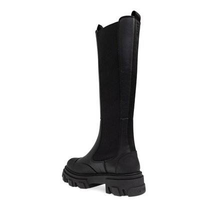 Round Toe Chelsea Boots