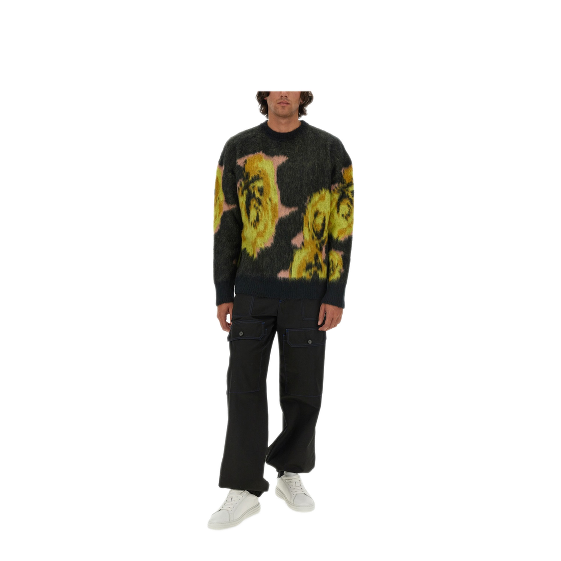 MAYFEYR - MSGM - Underground Pixelled Roses Jersey - 3740MM21724758099
