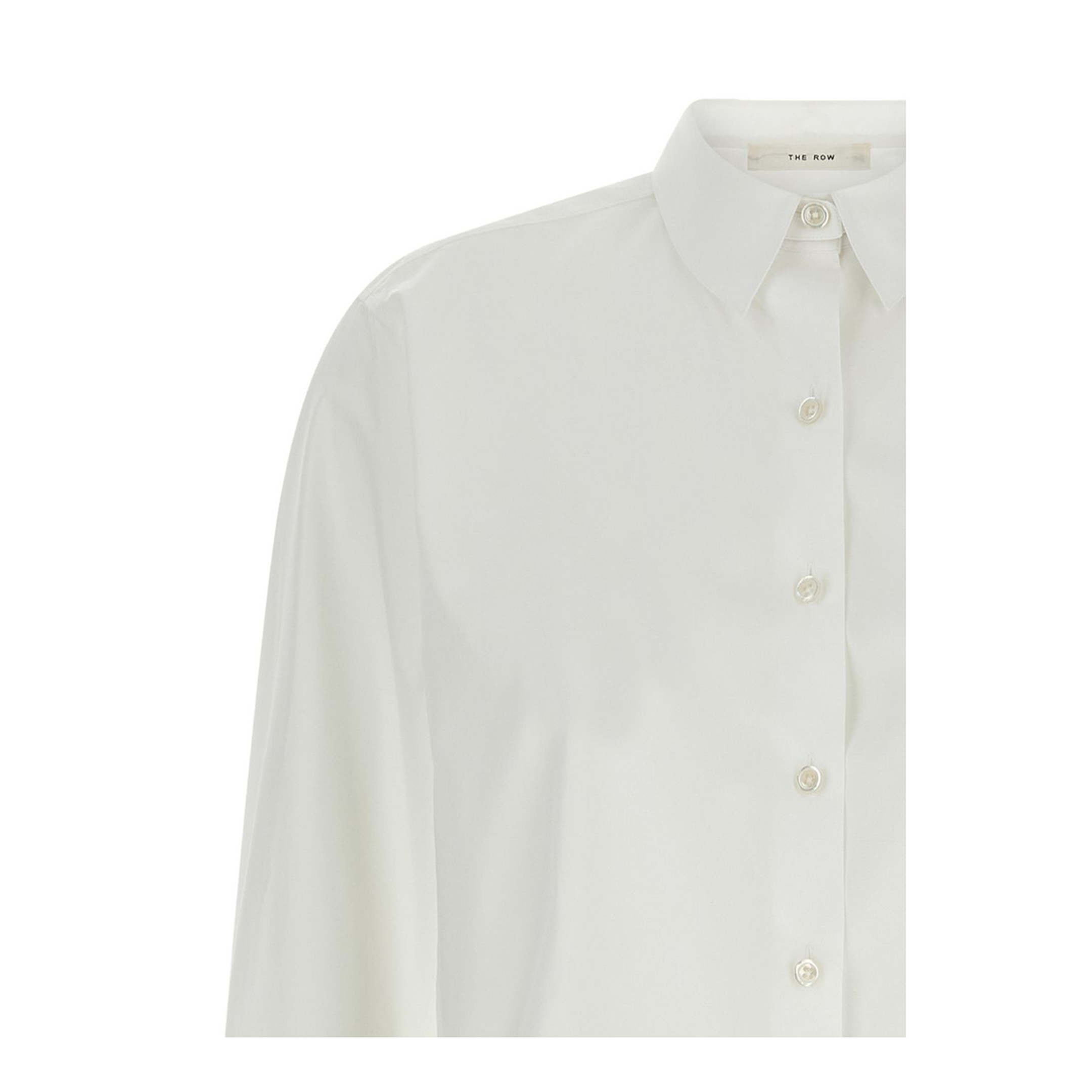 MAYFEYR - The Row - White Cotton Poplin Shirt - 10804W4280WHT