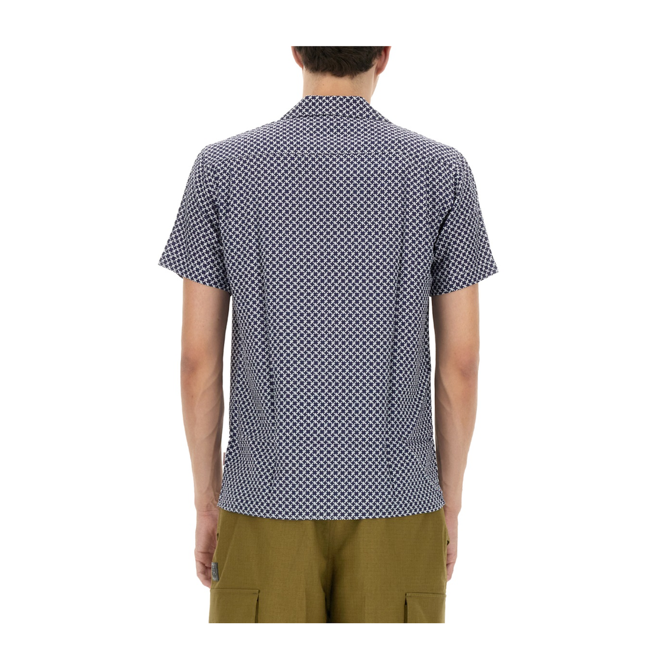 MAYFEYR - ORLEBAR BROWN - Travis Seglas Shirt - 276138NAVYWHITE