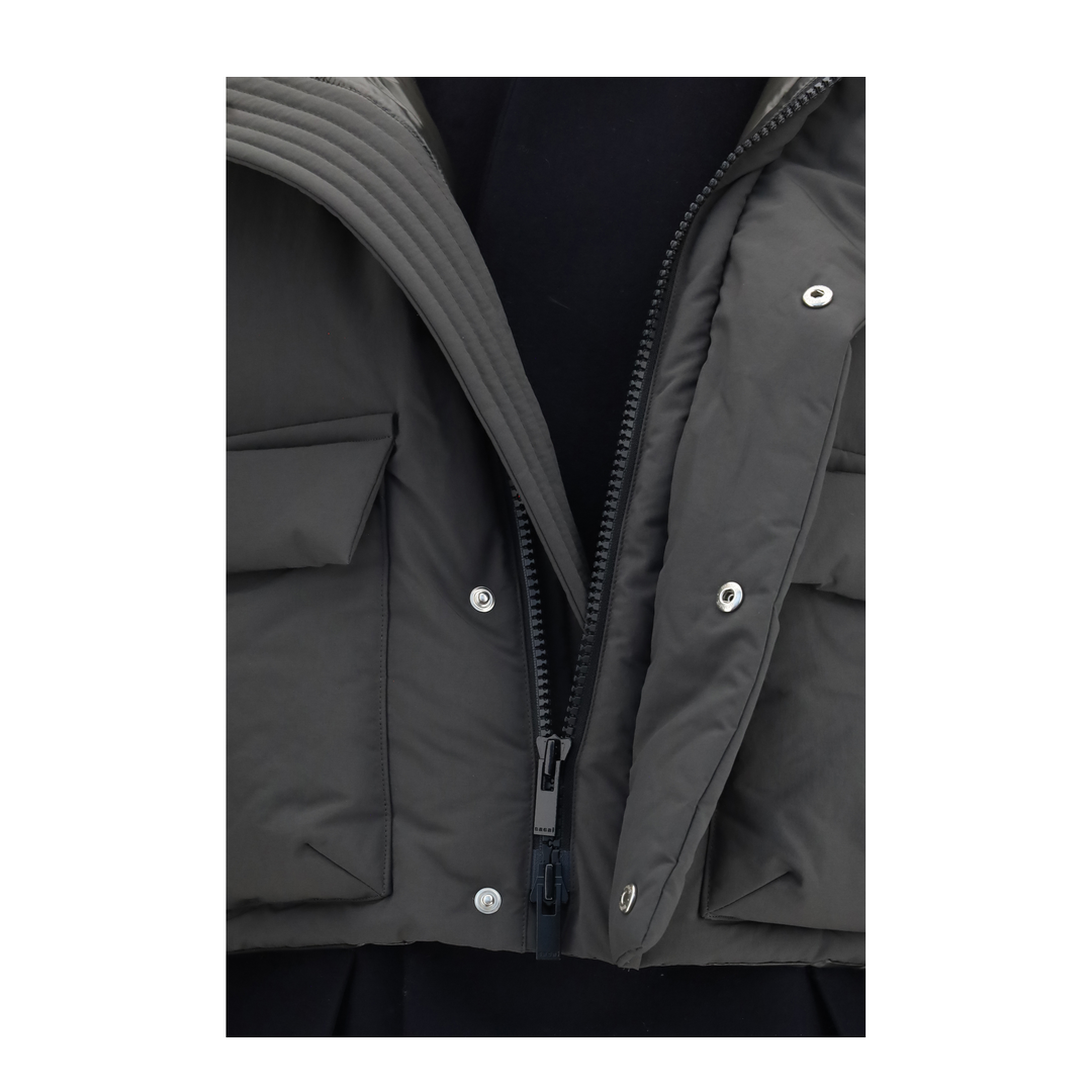 MAYFEYR - Sacai - Double Padded Jacket With Zip Closure - 2608664505