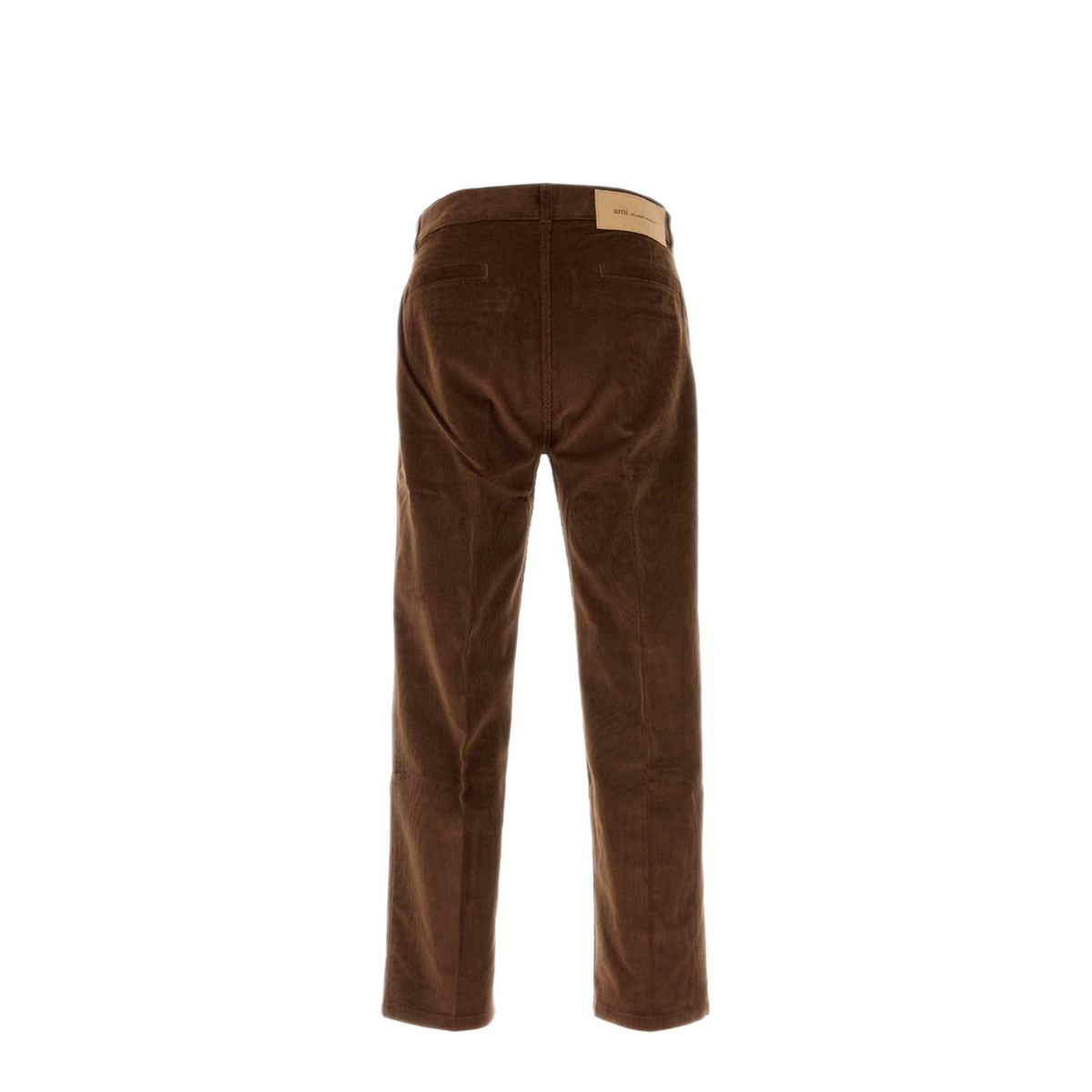 MAYFEYR - AMI - Brown Corduroy Trousers - HTR925CO00892221