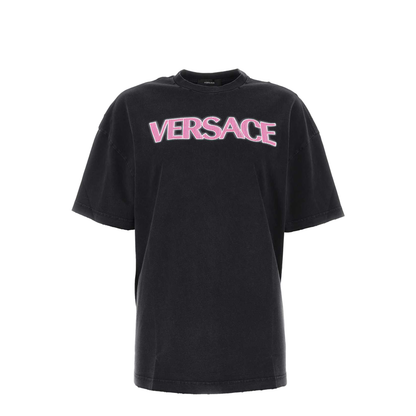 Black Cotton T-Shirt