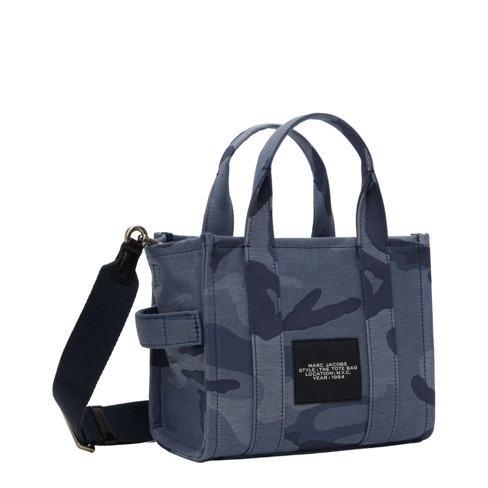 Camo Jacquard Small Tote Bag