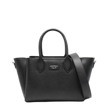 Medium Shopper Bag with Palmellato Finish