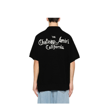 MAYFEYR - Amiri - Short Sleeved Knit Polo - AMTOKN1068001