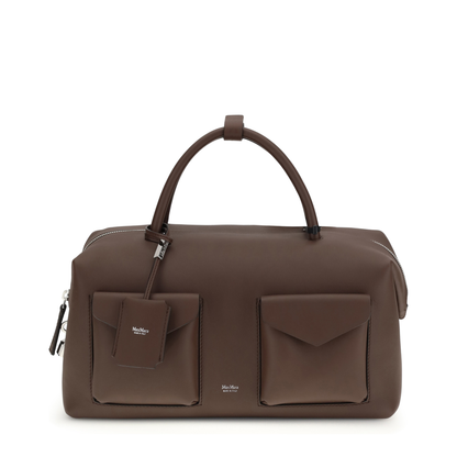 MAYFEYR - Max Mara - Holdall Cargo Leather Handbag - 2614511011600