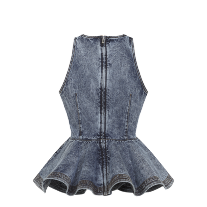 MAYFEYR - Alaia - Peplum Top - AA9H1410T535C
