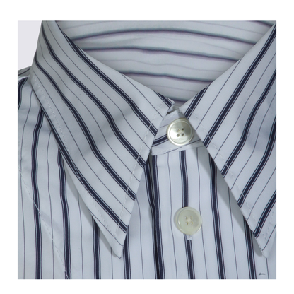 White Striped De Coeur Shirt