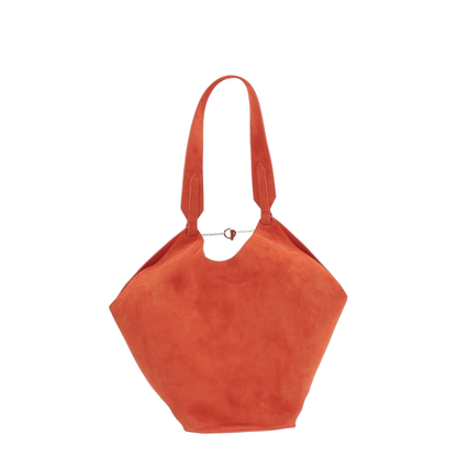 Lotus Small Leather Shoulder Bag